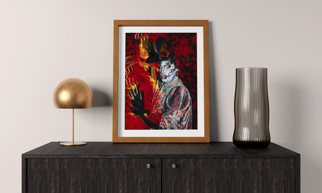 Zanni LALUNE (40 x 50cm)