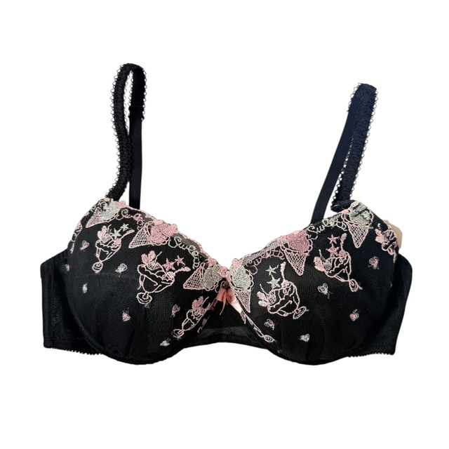 Pink and black Dessert Japanese Bra 