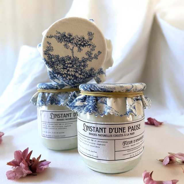 Bougie parfumée - Fleur d&#039;amandier