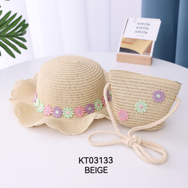 Set été enfant fleur