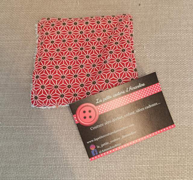 Coton motif géométrique 