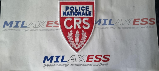 Fer à repasser Police Nationale CRS