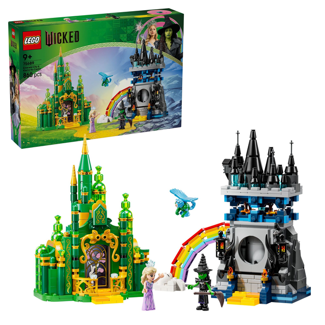LEGO 75689 Wicked Emerald City & Kiamo Ko Castle