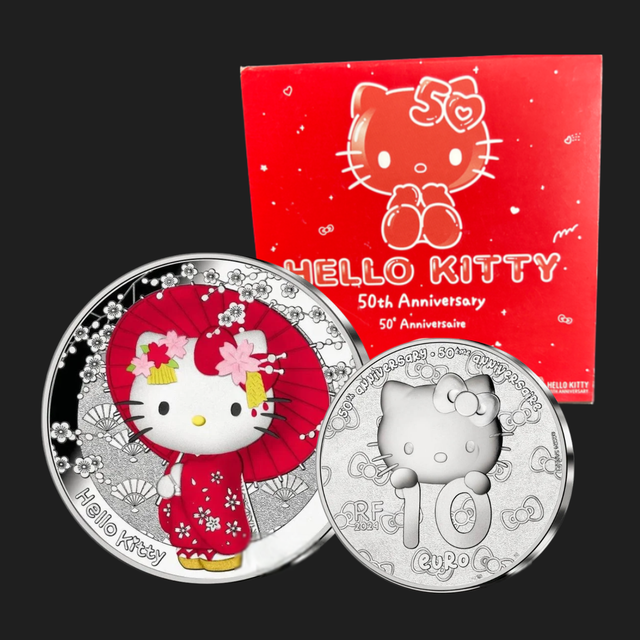 10€ - HELLO KITTY JAPÓN 50º Aniversario. 2024