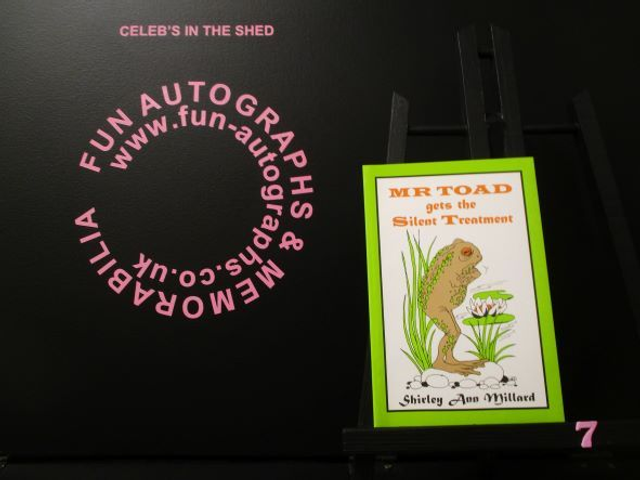 Shirley Ann Millard 'Mr Toad Gets The Silent Treatment' Authentic Autographed Paperback Book (7)