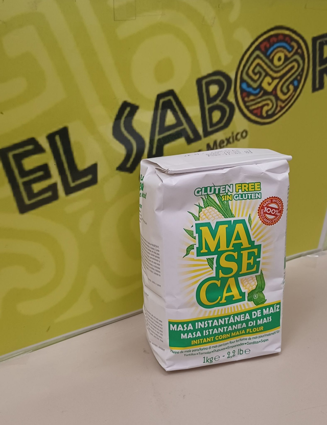 Maismehl weiss Harina de maíz blanca Maseca 1 kg