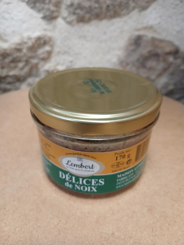 Terrine de porc aux noix 170g