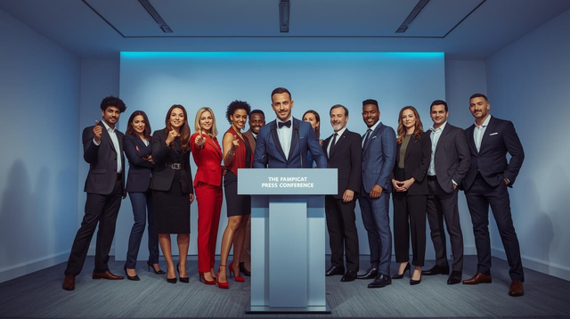 Paket "Pressekonferenz-Management"