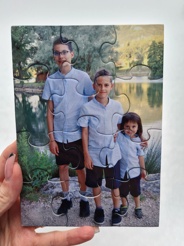 Puzzle photo en sublimation 11x13cm 12 pieces