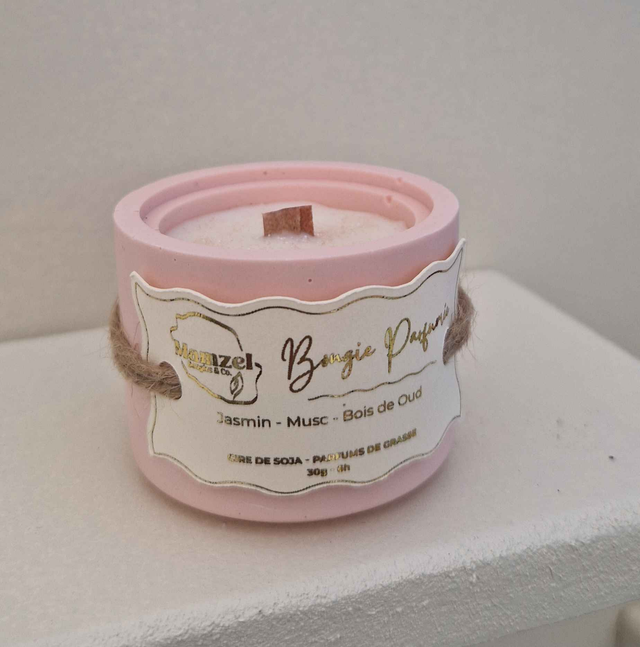 Bougie Végétale 30g - 6h - Jasmin, Musc, Bois de Oud