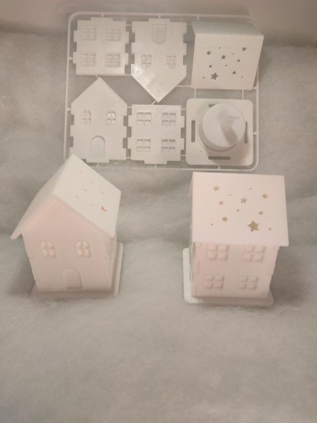 Maison photophore kit card