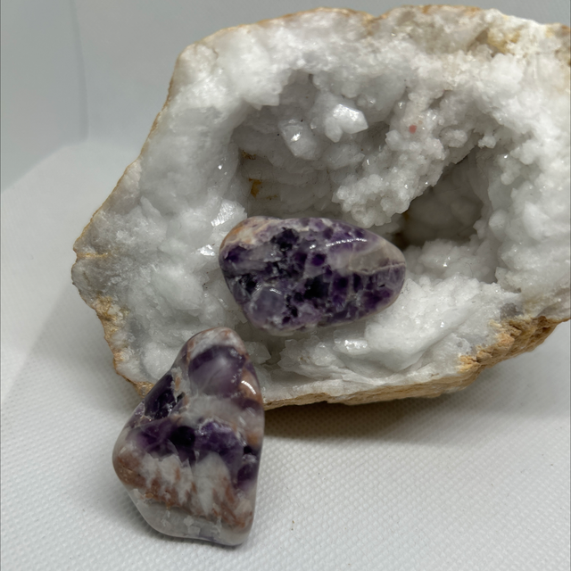 améthyste chevron ( grande) 