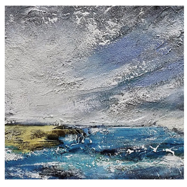 Cartolina doppia Luce all&#039;Orizzonte