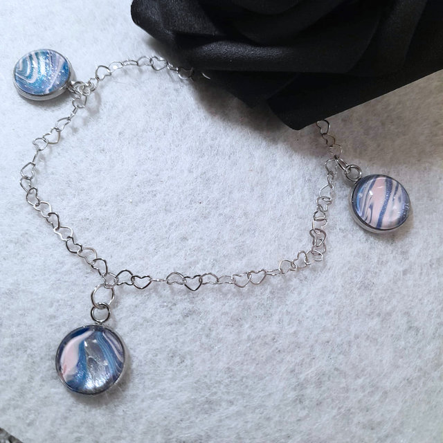 PRAGUE - Bracelet - Maille cœurs