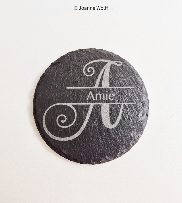 Slate Coaster - Mother &amp; Daughter  (1)