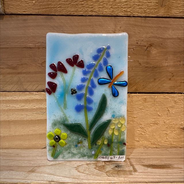 Fused Glass Flower 