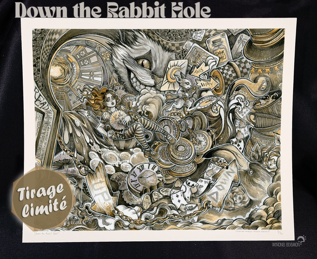 Down the Rabbit Hole / Dans le Terrier du Lapin 