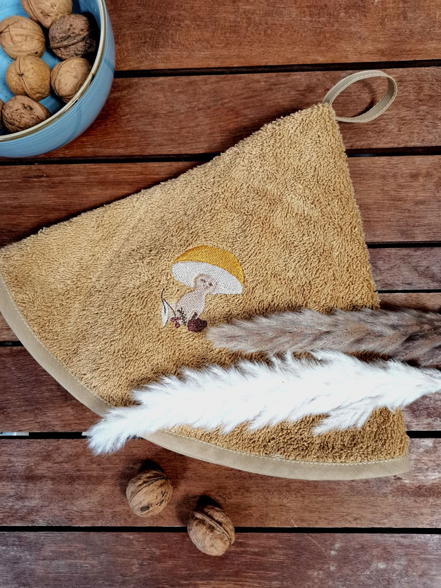 Essuie-main rond – Choupignon 