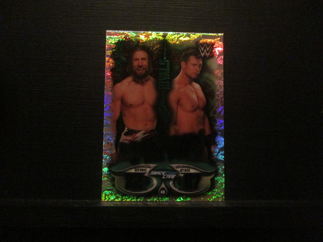 Daniel Bryan vs The Miz - Rivals Slam Attax Live Original Trading Card #40