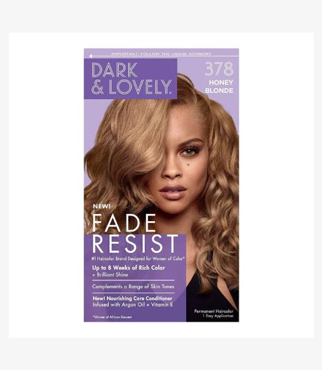 Dark &amp; Lovely Fade Resistant Rich Colour - Honey Blonde 378