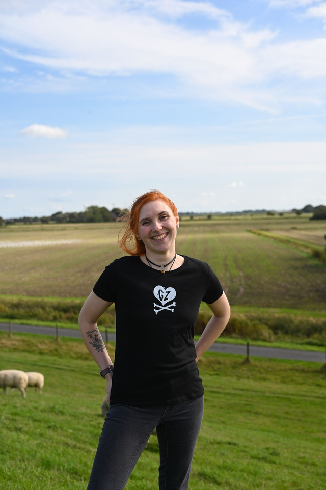 Herzknochen Shirt (weiß)