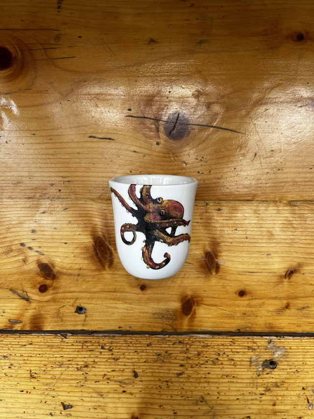 Becher bauchig Oktopus | lenes_linien Sonderedition