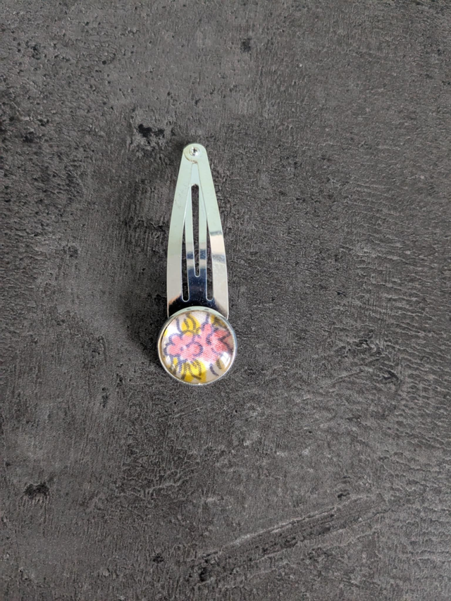Barrette cabochon