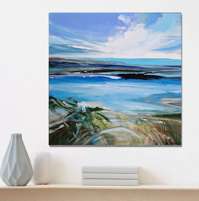 Around the world VI / 30x30cm