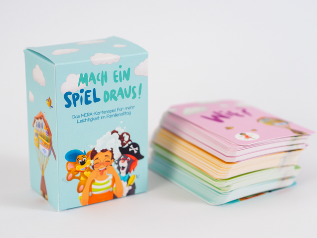Mira Kartenspiel - mach ein Spiel draus - Mira und das fliegende Haus