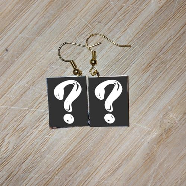 DEIN BUCH als Minibuch-Ohrringe (vergoldet), Rabatt ab 4 Paar (ind. VB)