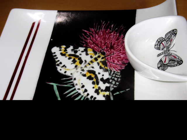 Bol avec trempage - Papillon - ABT