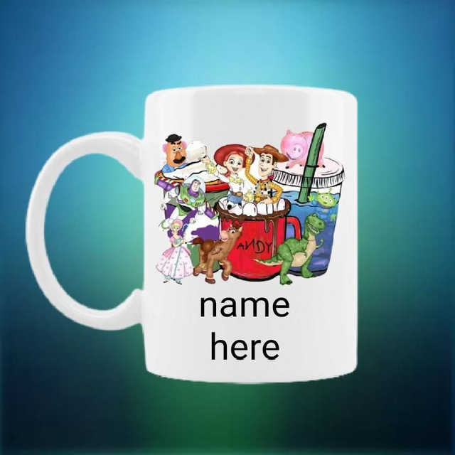 Cute Toy Story Mug With Free Personalisation 