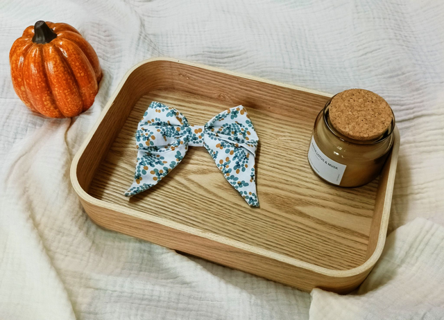 Noeud blanc et vert L