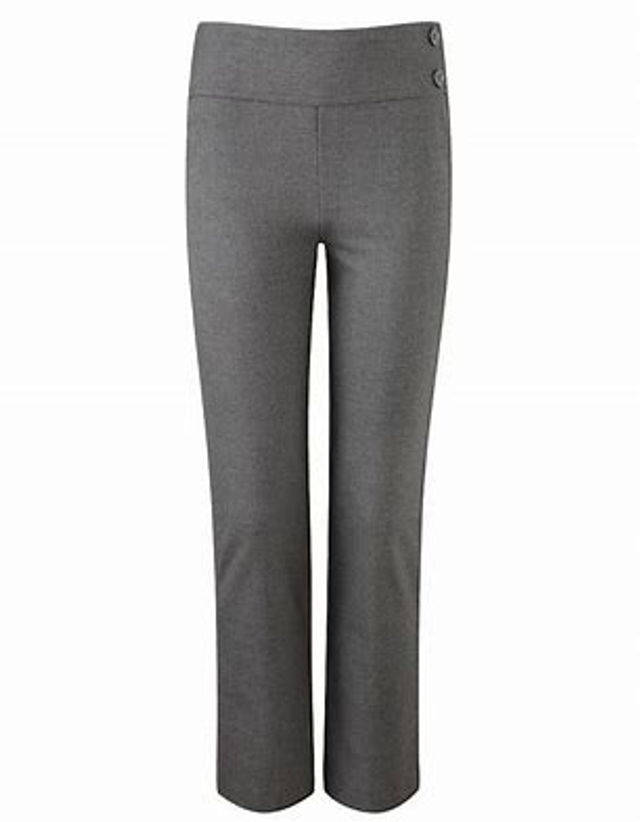 Grey trousers - girls