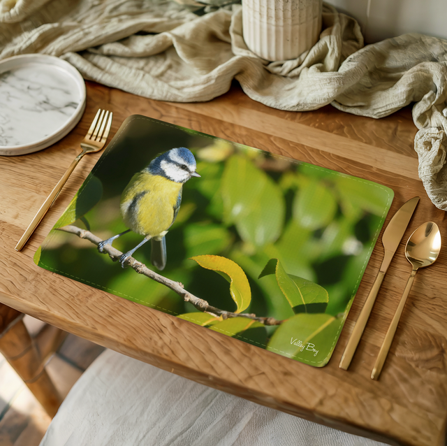 “Beautrice Blue tit” Placemat  