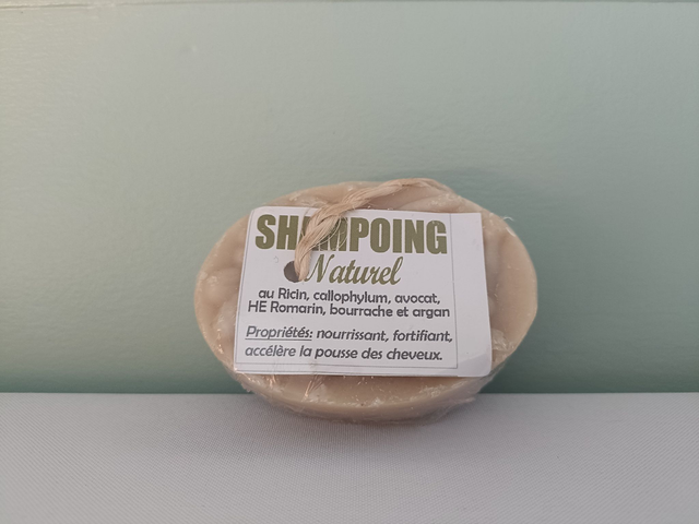 Shampoing solide naturel Ricin