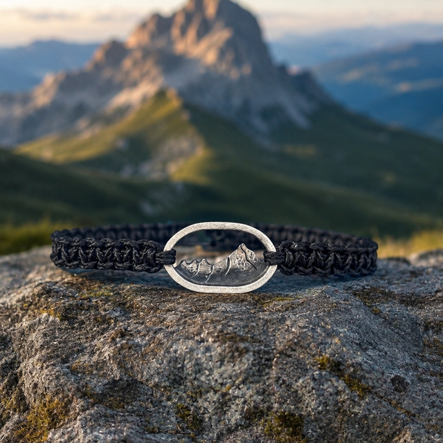 Votre sommet préféré façonné en bracelet ou collier