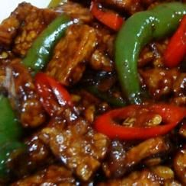 Sambal Goreng Tempe kering