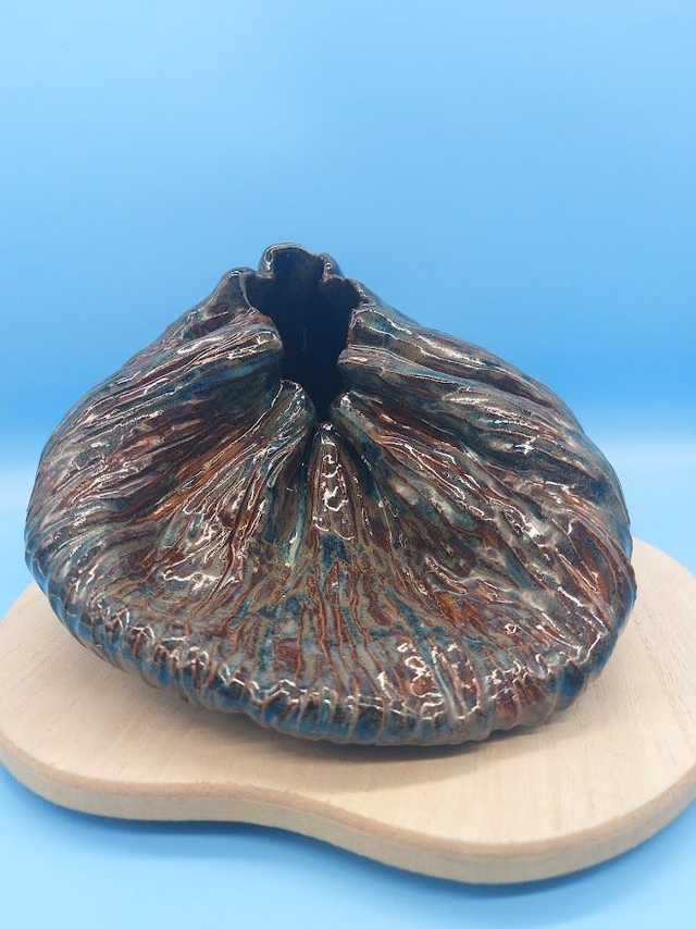 Squished Ceramic Vase