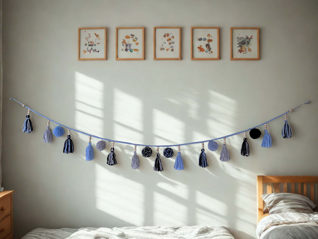 GUIRLANDE décorative chambre garçon