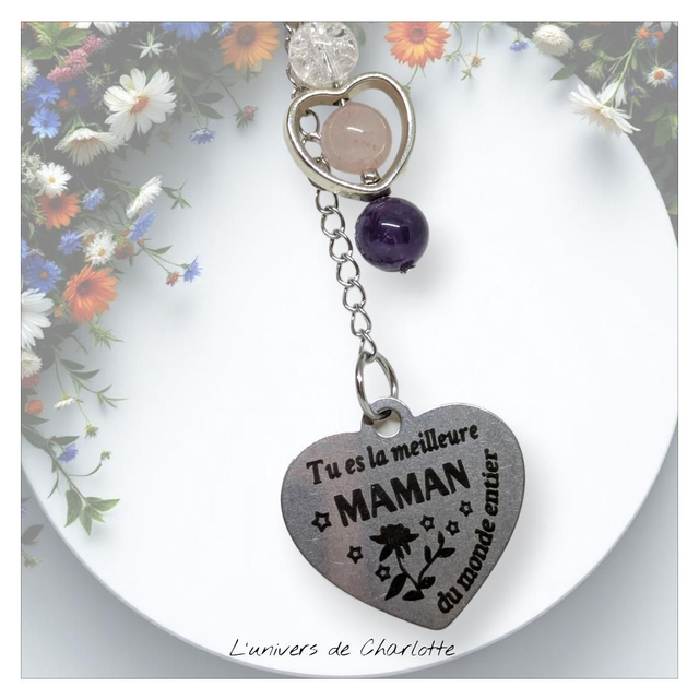 Porte-clés "Trinité" maman PC-020