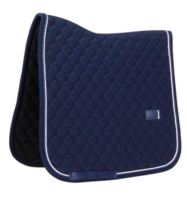 Kentucky Horsewear Onion Quilt Dressage Saddle Pad with Rubber Logo