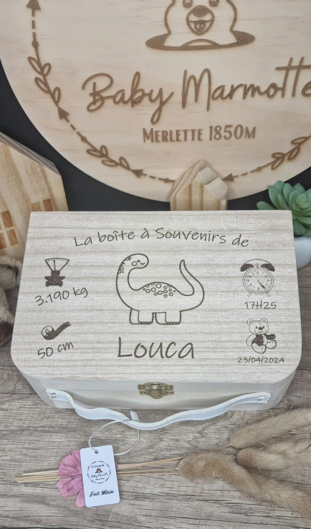 Ma Boîte à Souvenirs Personnalisée 