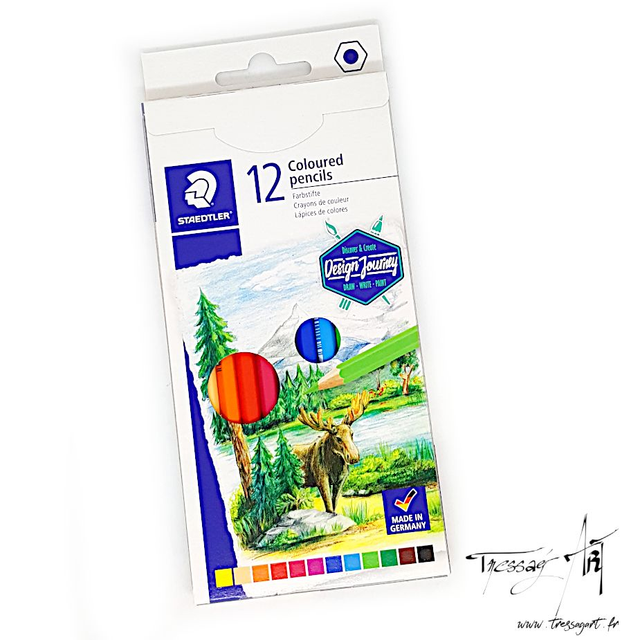 STAEDTLER - CRAYONS COULEUR PAR 12 - ST004