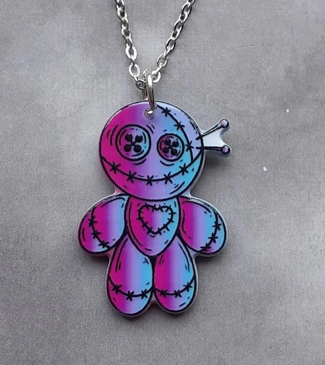 Voodoo Doll Necklace