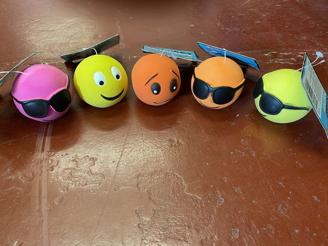 Good Boy Squeaky Face Ball