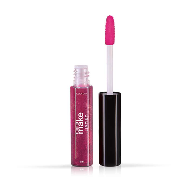Batom Lip Tint Maçã do Amor Com Brilho Minha Make 5ml