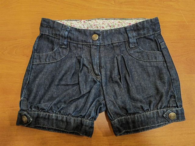 Short jean 4 ans