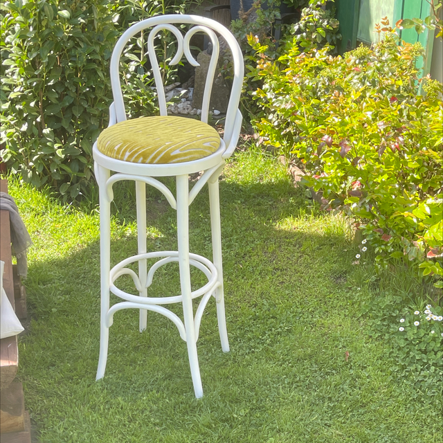 Thonet Barhocker upcycling 