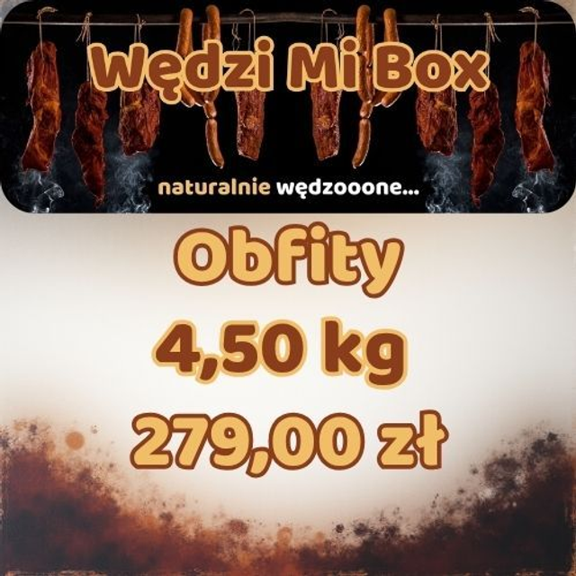 WędziMiBox Obfity – 4,5 kg